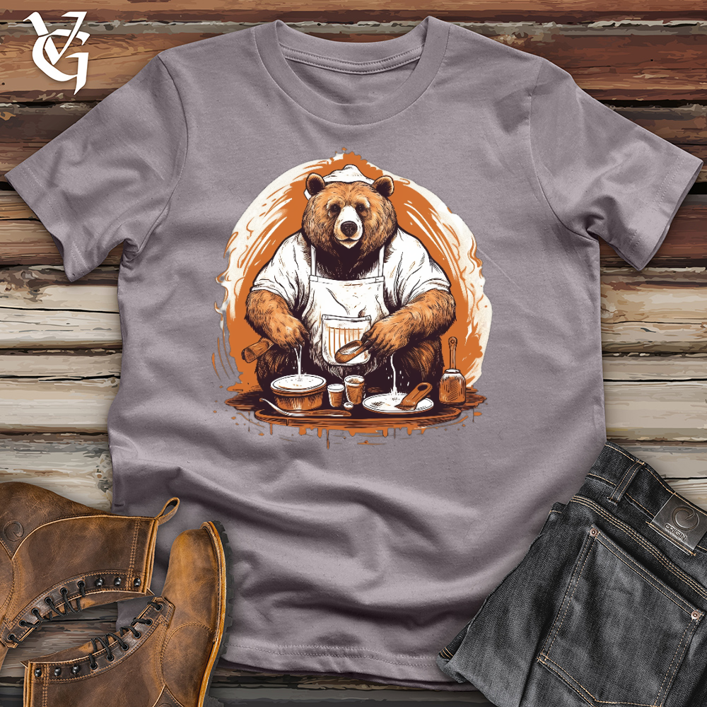 Viking Goods Bear Chef Cotton Tee Storm / L