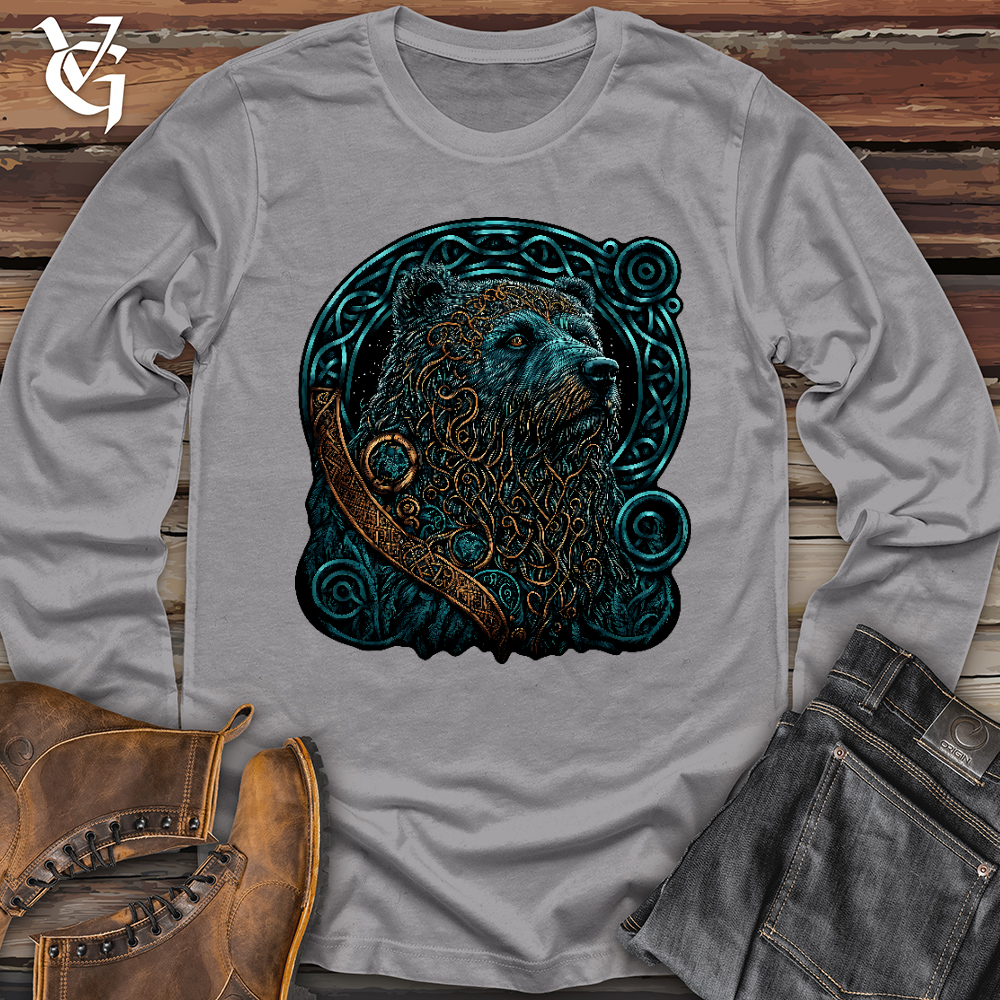 Viking Goods Bear of Wisdom Long Sleeve Storm / L