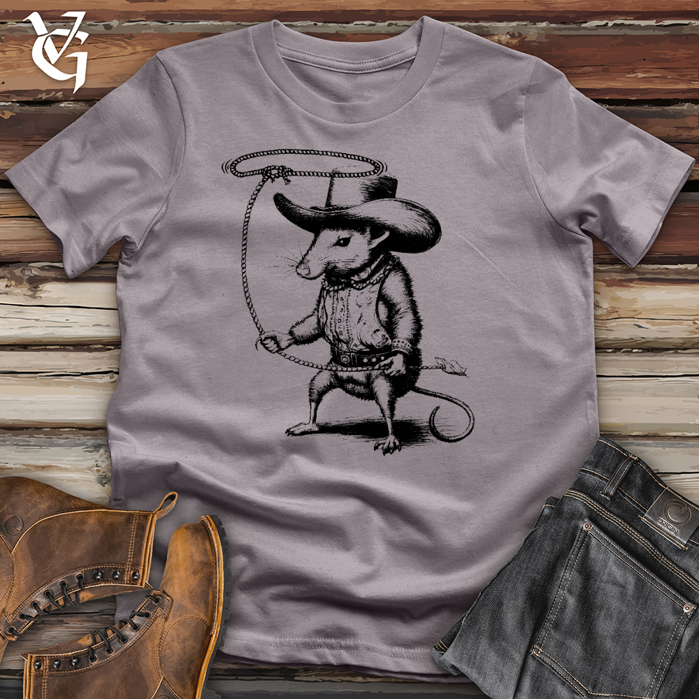 Viking Goods Cowboy Armadillo Cotton Tee Storm / L