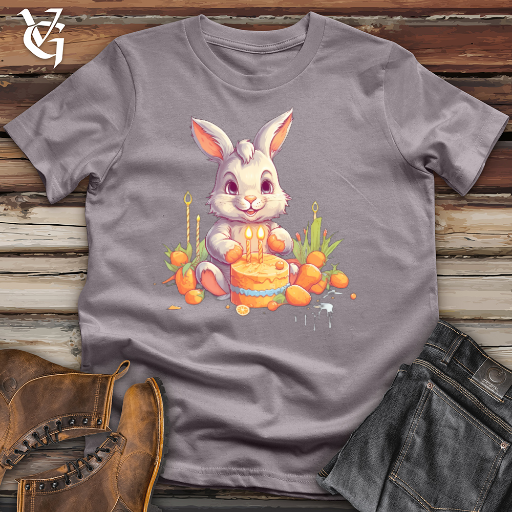 Viking Goods Cute Bunny Treat Cotton Tee Storm / L