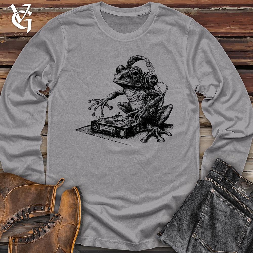Viking Goods Dj Frog Long Sleeve Storm / L