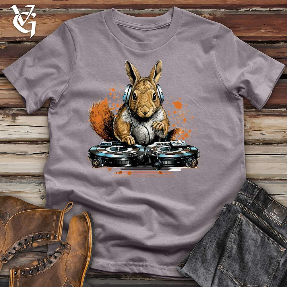 Viking Goods Dj Squirrel Cotton Tee Storm / L