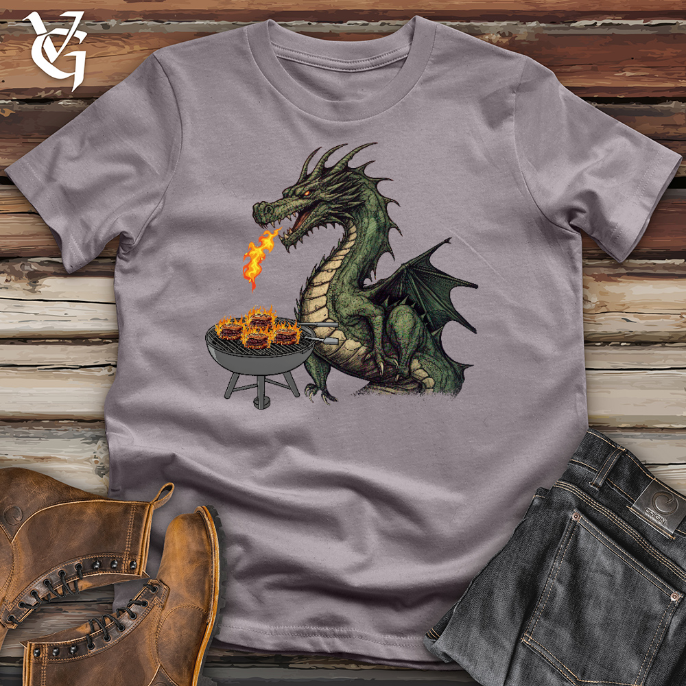 Viking Goods Dragon Grill Master Cotton Tee Storm / L