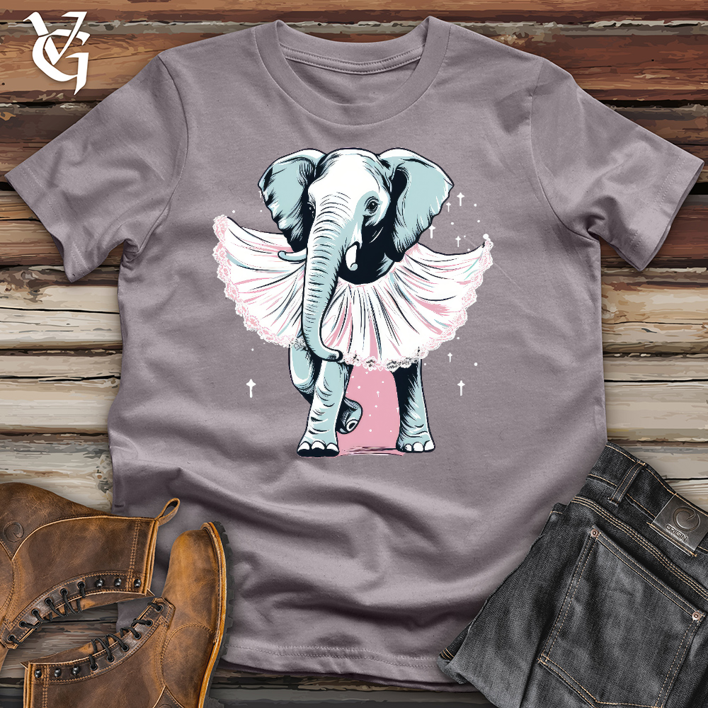 Viking Goods Elephant Ballerina Cotton Tee Storm / L