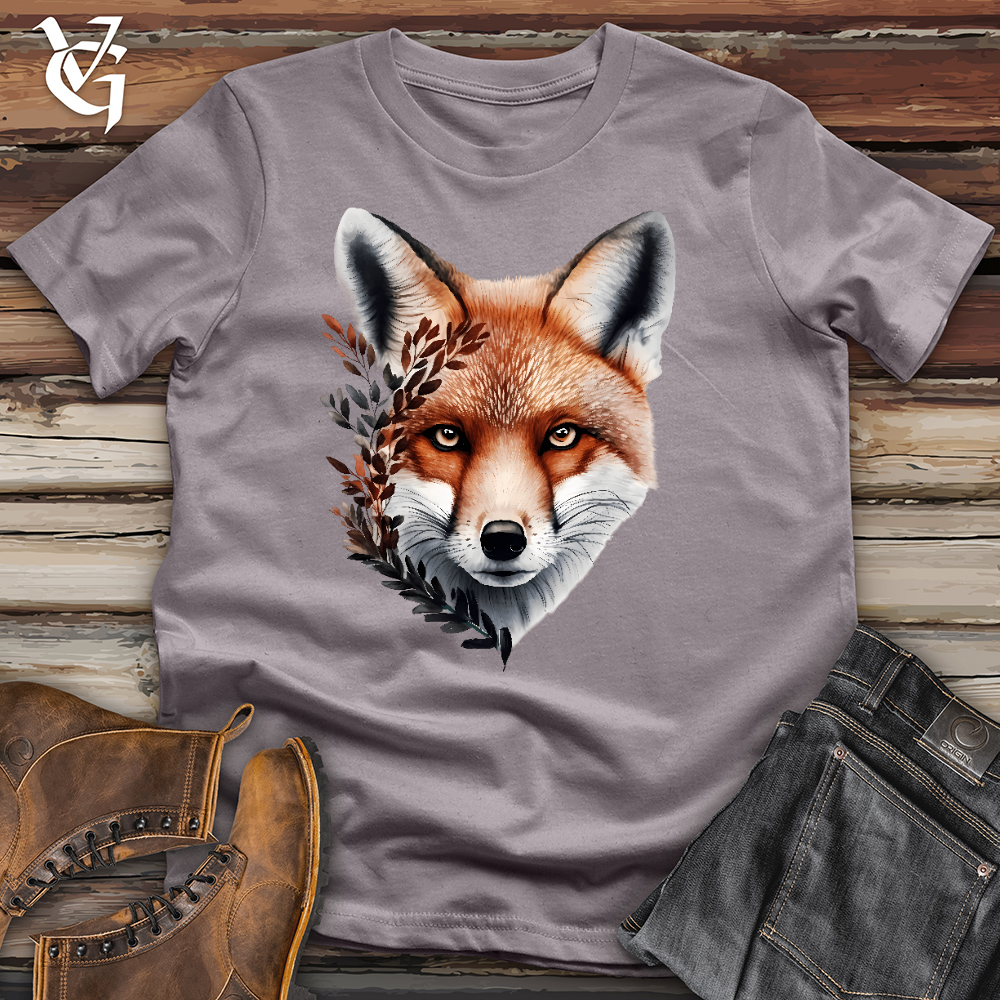 Viking Goods Fox Nature Cotton Tee Storm / L