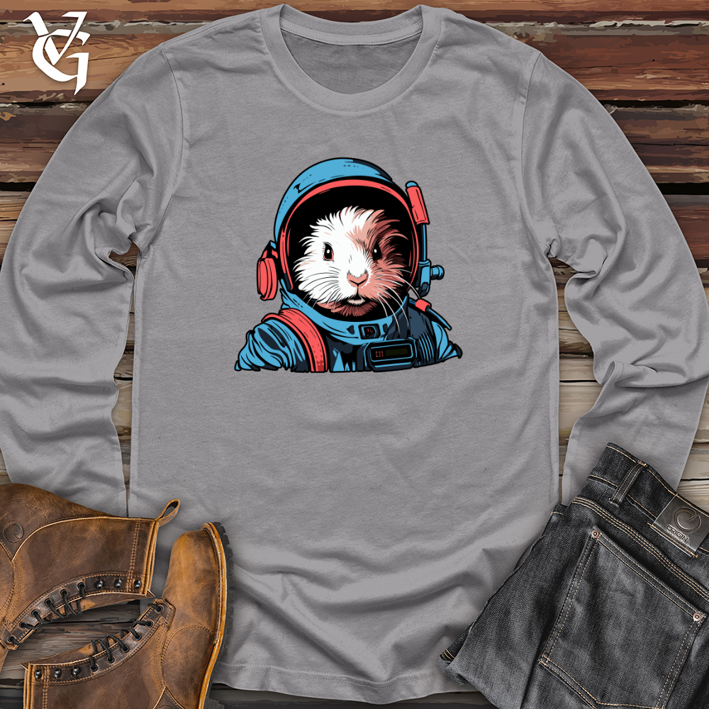 Viking Goods Guinea Pig Astronaut Long Sleeve Storm / L