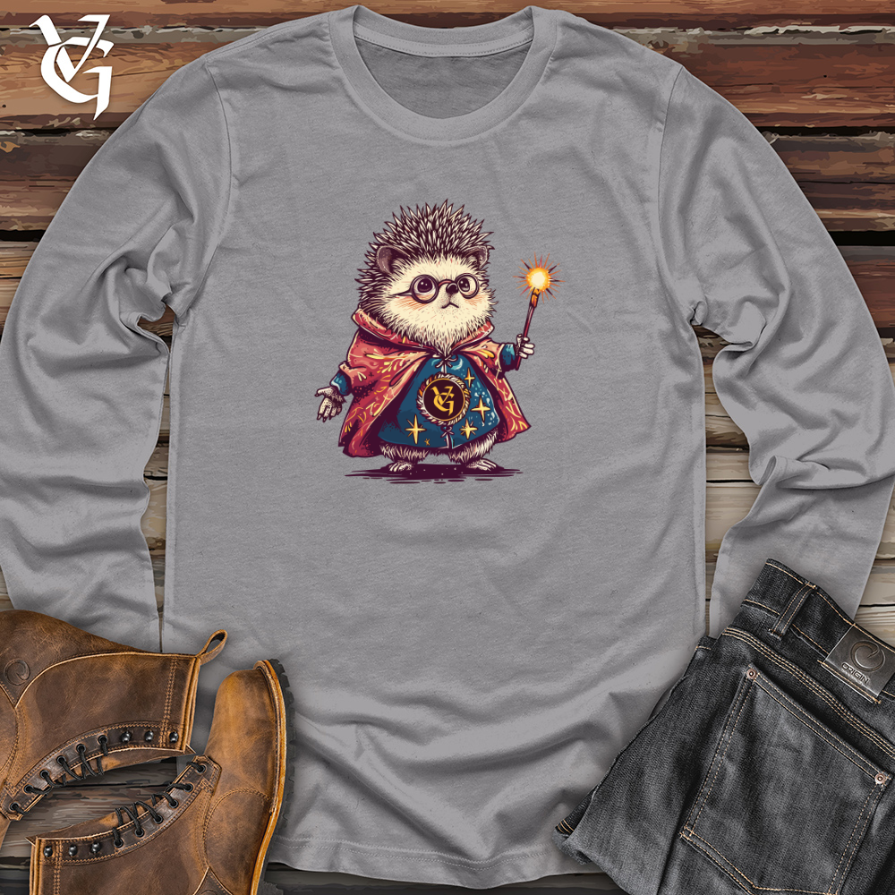 Viking Goods Hedgehog Wizard Enchantment Long Sleeve Ash / L