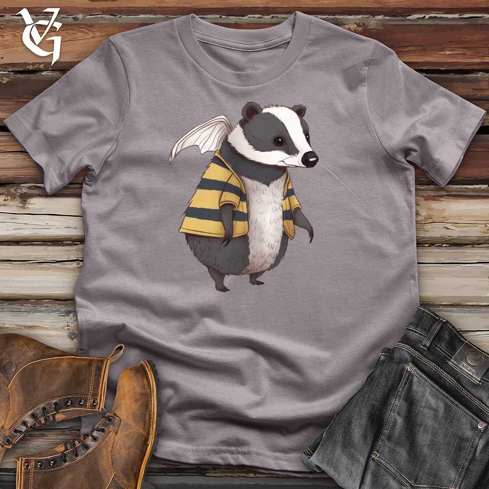 Viking Goods Honey Badger Bee Cotton Tee Storm / L
