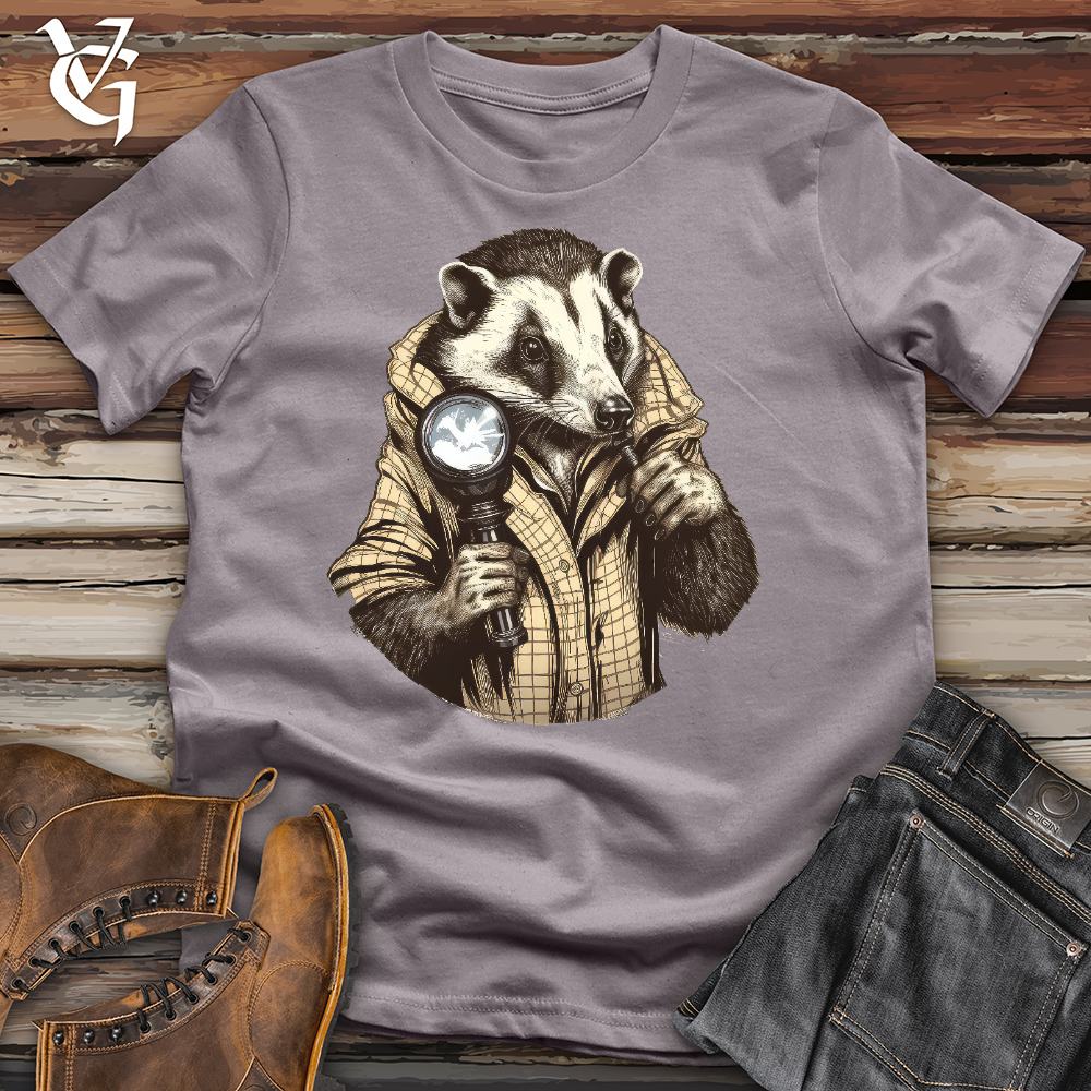 Viking Goods Inspector Badger Cotton Tee Storm / L