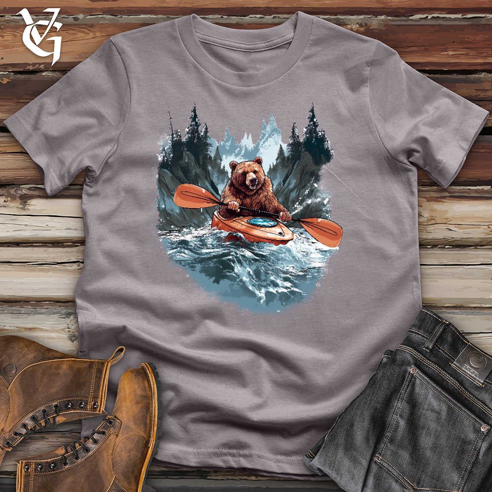 Viking Goods Kayaking Bear Cotton Tee Storm / L