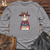 Viking Goods Llama Fiesta Attire Long Sleeve Ash / L