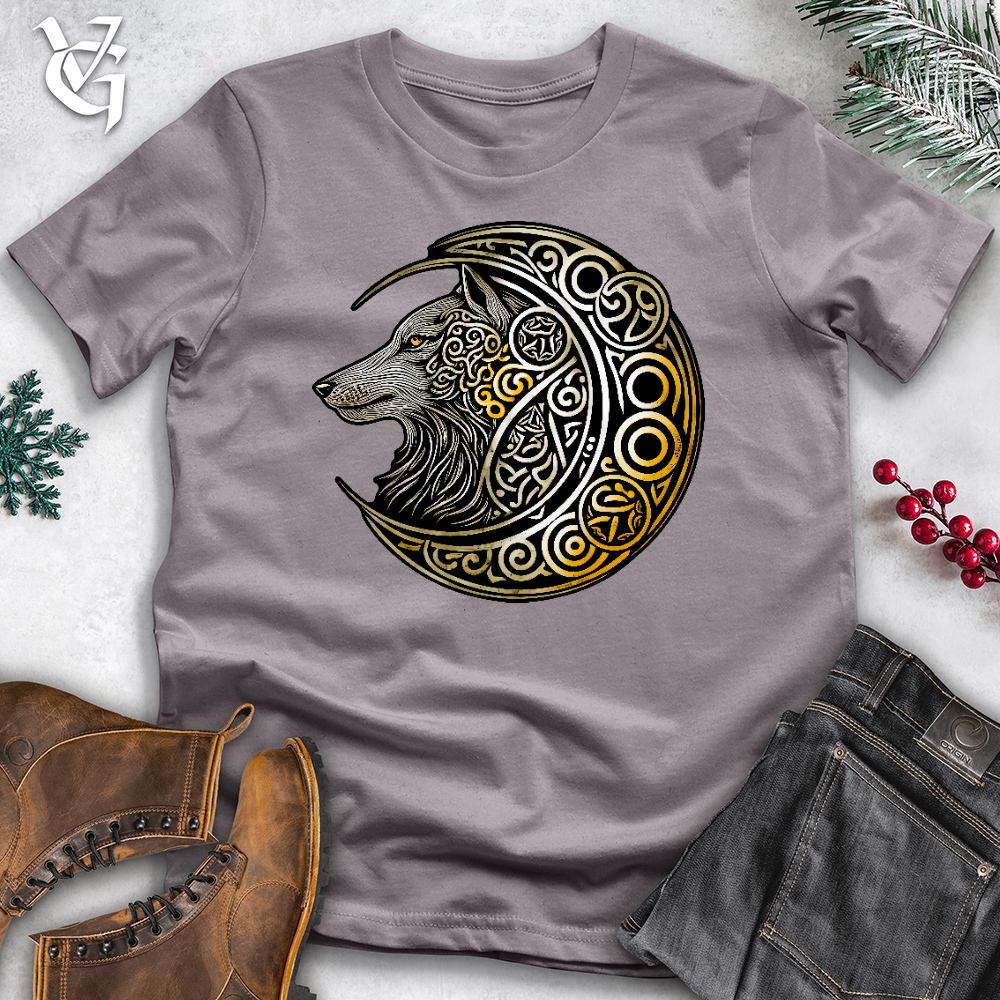 Viking Goods Mind Of A Cosmic Wolf Cotton Tee Storm / L