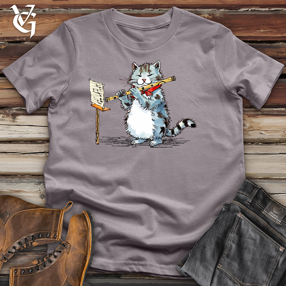 Viking Goods Musical Cat Cotton Tee Storm / L