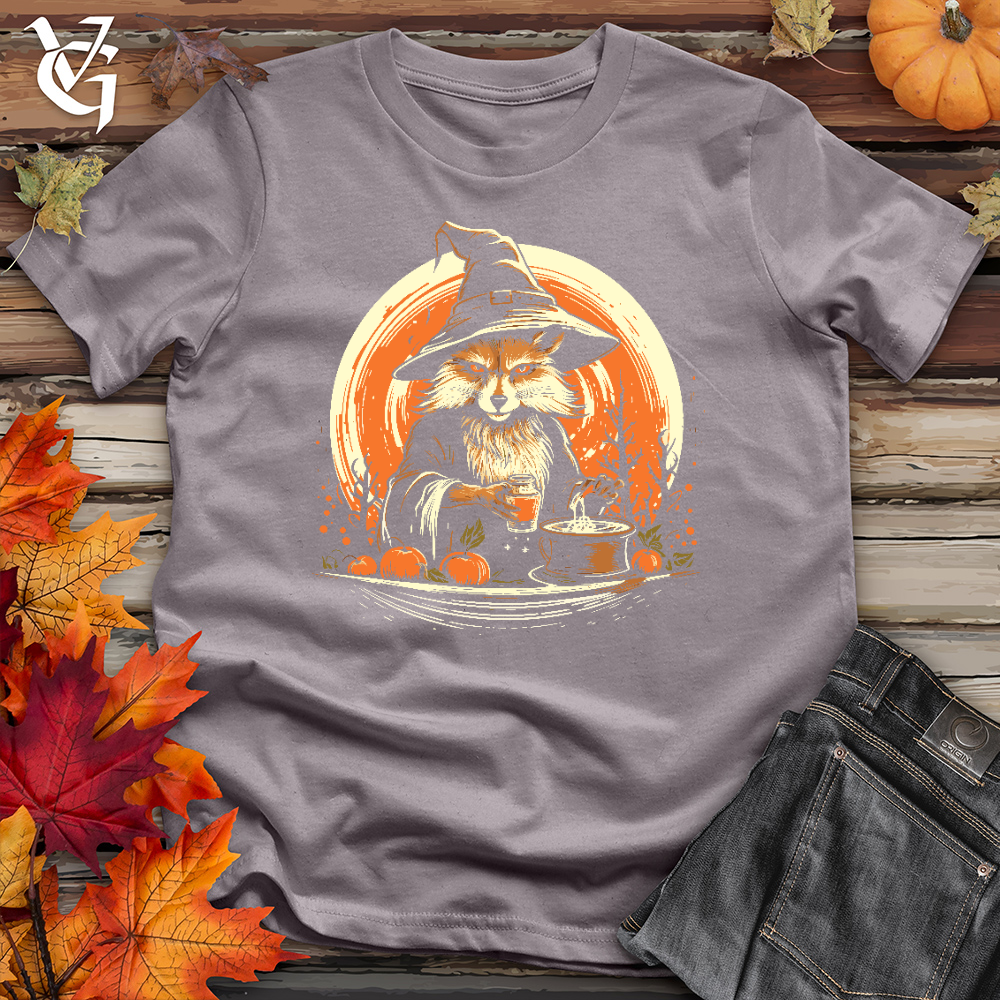 Viking Goods Mystical Cider Fox Cotton Tee Storm / L