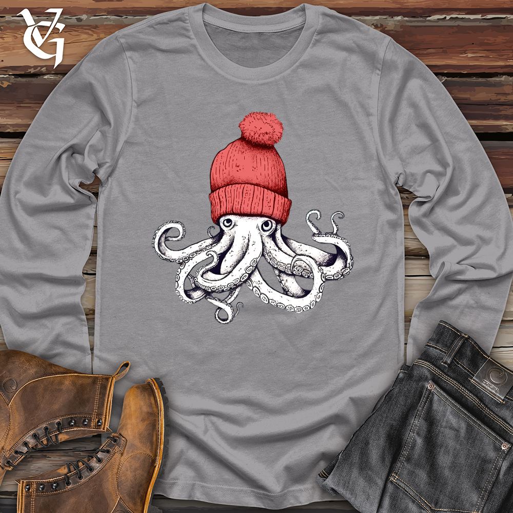 Viking Goods Octopus Chillin Long Sleeve Storm / L