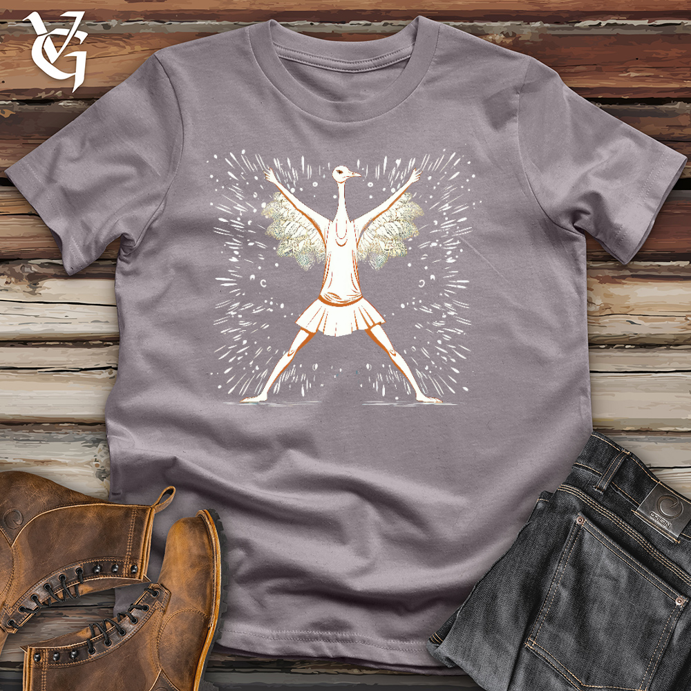 Viking Goods Ostrich Yoga Instructor Cotton Tee Storm / L