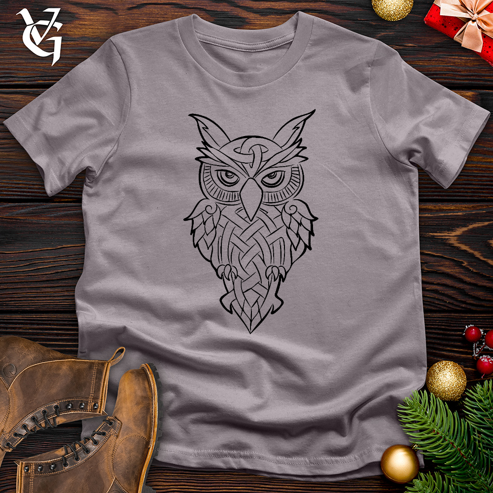 Viking Goods Owl Cotton Tee Storm / L