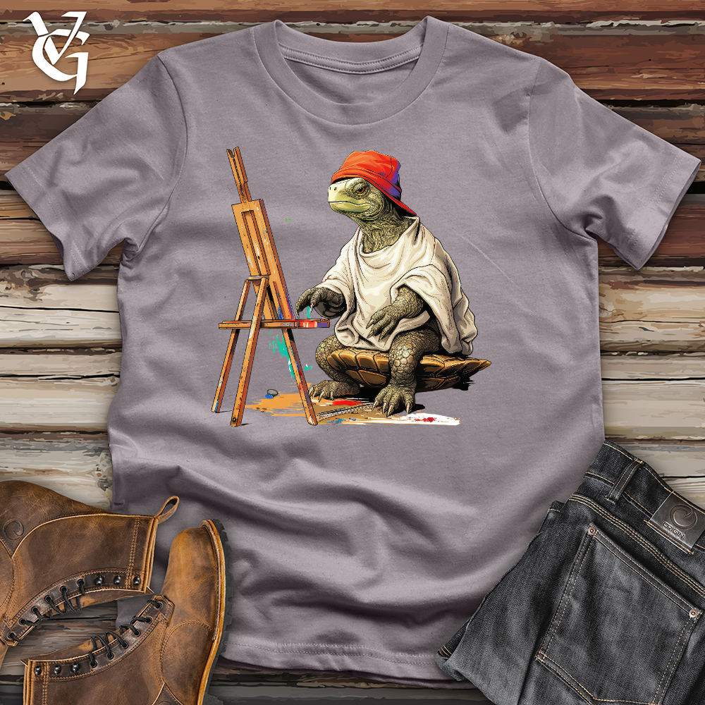 Viking Goods Painting Turtle Cotton Tee Storm / L