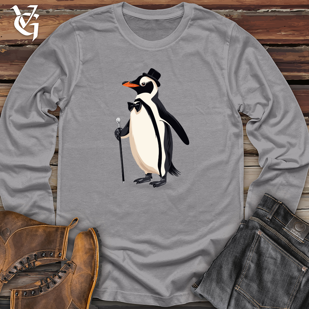 Penguin Gentleman Elegance Long Sleeve Classy Arctic Style Viking Goods Company