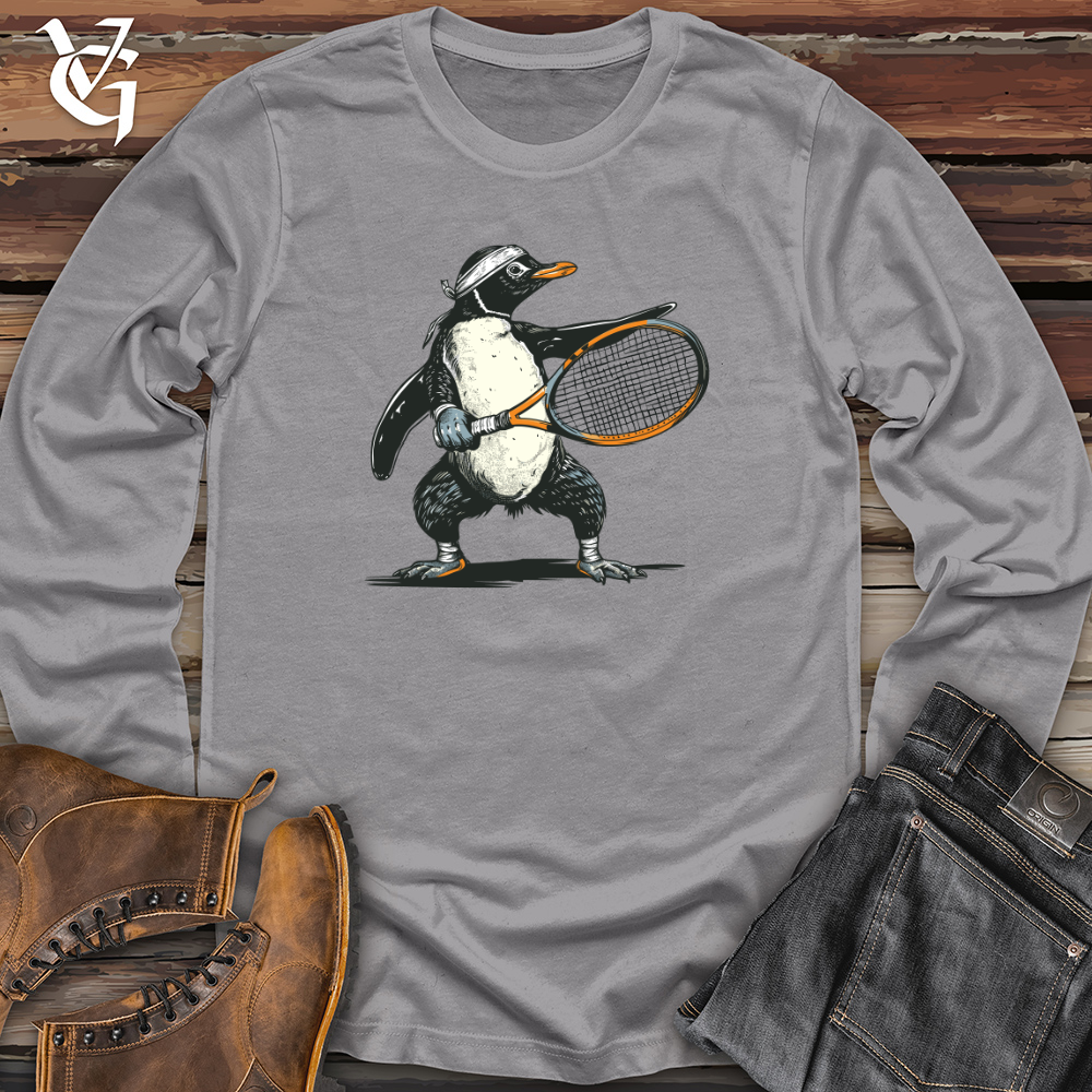 Viking Goods Penguin Tennis Player Long Sleeve Storm / L