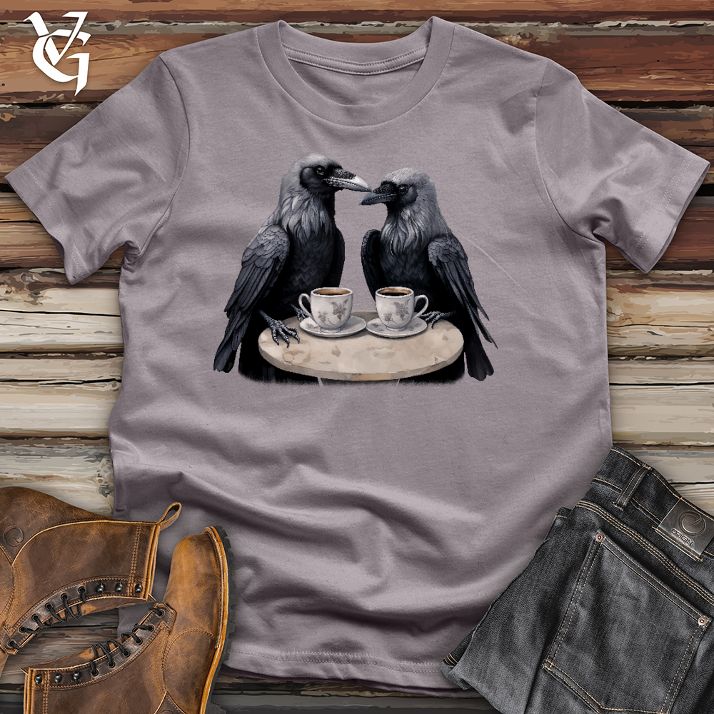 Viking Goods Raven Coffee Date Cotton Tee Storm / L