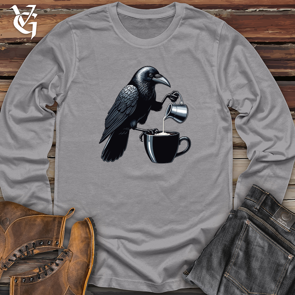 Viking Goods Raven Coffee'n Creamer Long Sleeve Storm / L