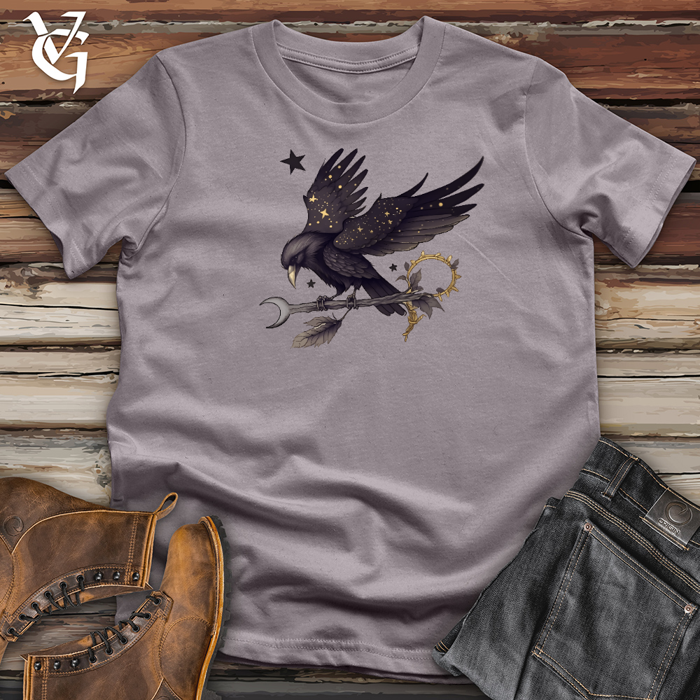 Viking Goods Raven with Arrow Cotton Tee Storm / L