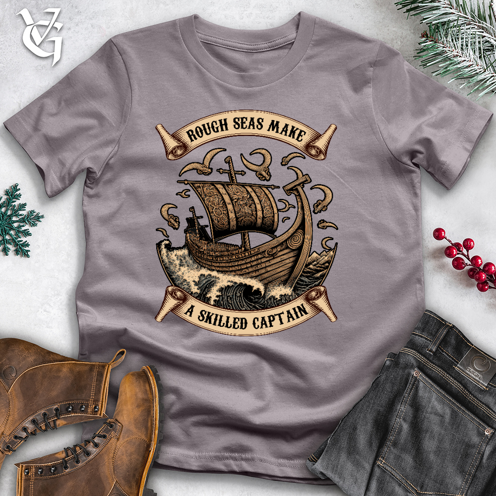 Viking Goods Rough Seas Cotton Tee Storm / L