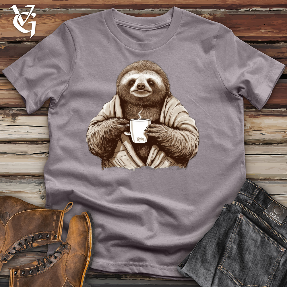 Viking Goods Serious Sloth Cotton Tee Storm / L