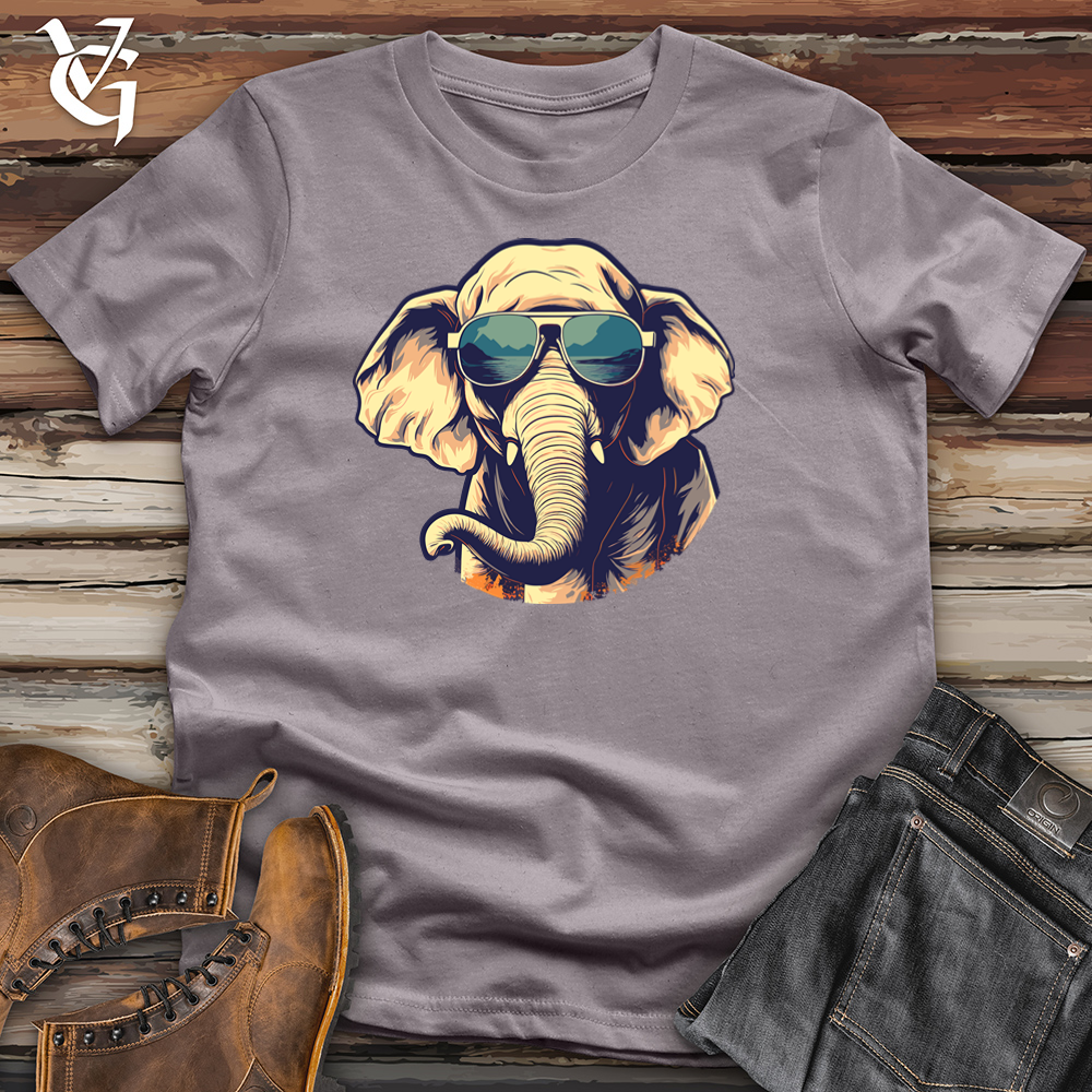 Viking Goods Skateboard Safari Elephunk Cotton Tee Storm / L