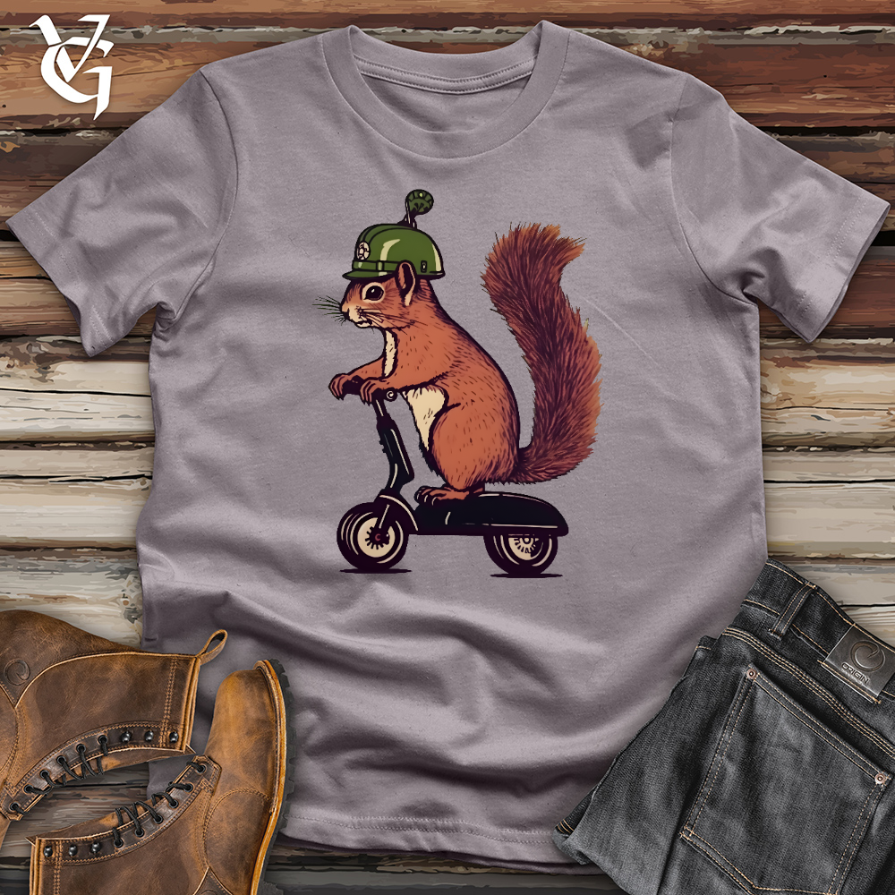 Viking Goods Squirrel Scoot Cotton Tee Storm / L