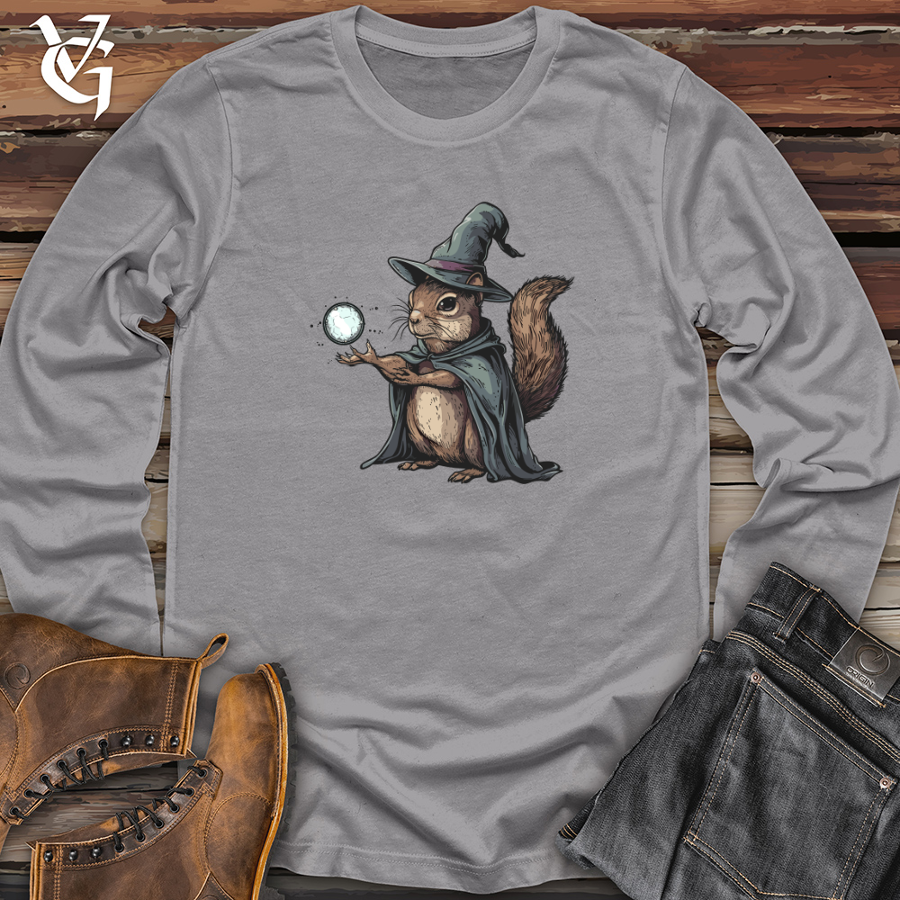 Viking Goods Squirrel Wizard Mystique Long Sleeve Ash / L