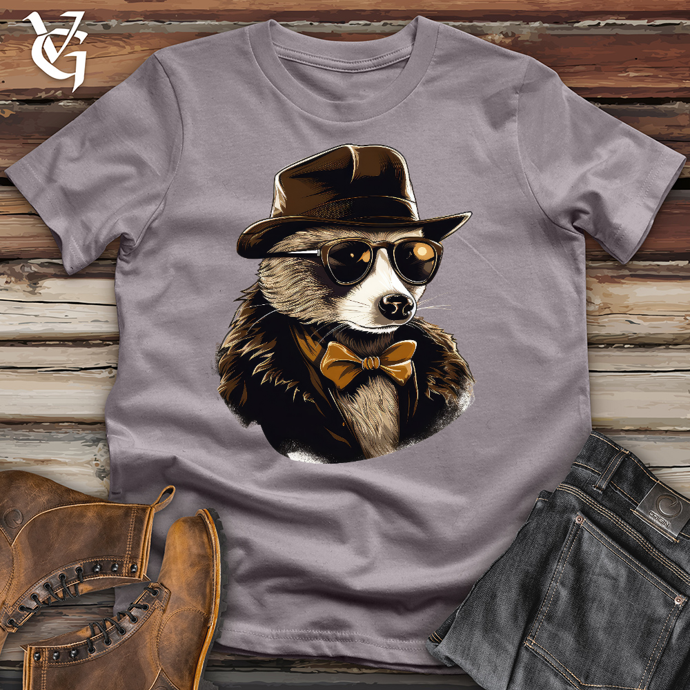 Viking Goods Stylish Badger Cotton Tee Storm / L