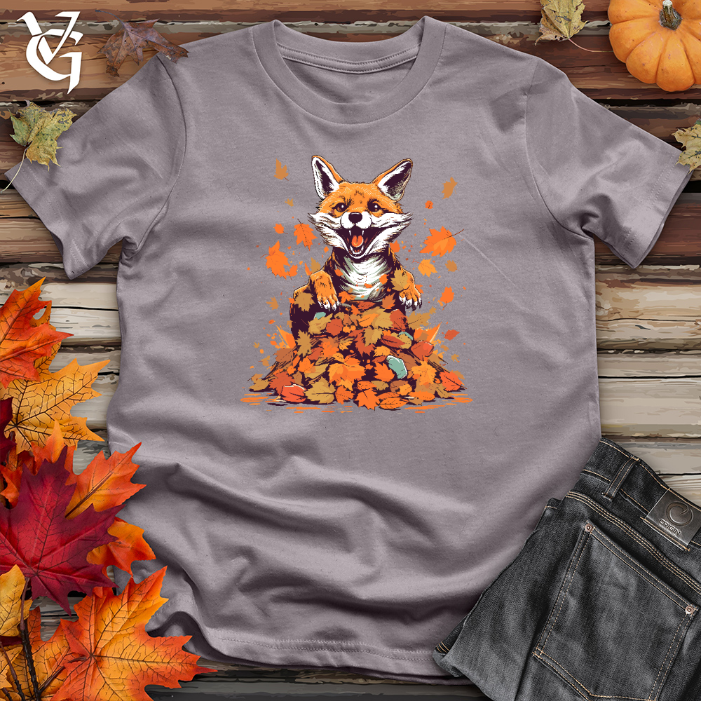 Viking Goods Surprised Leaf Diver Cotton Tee Storm / L