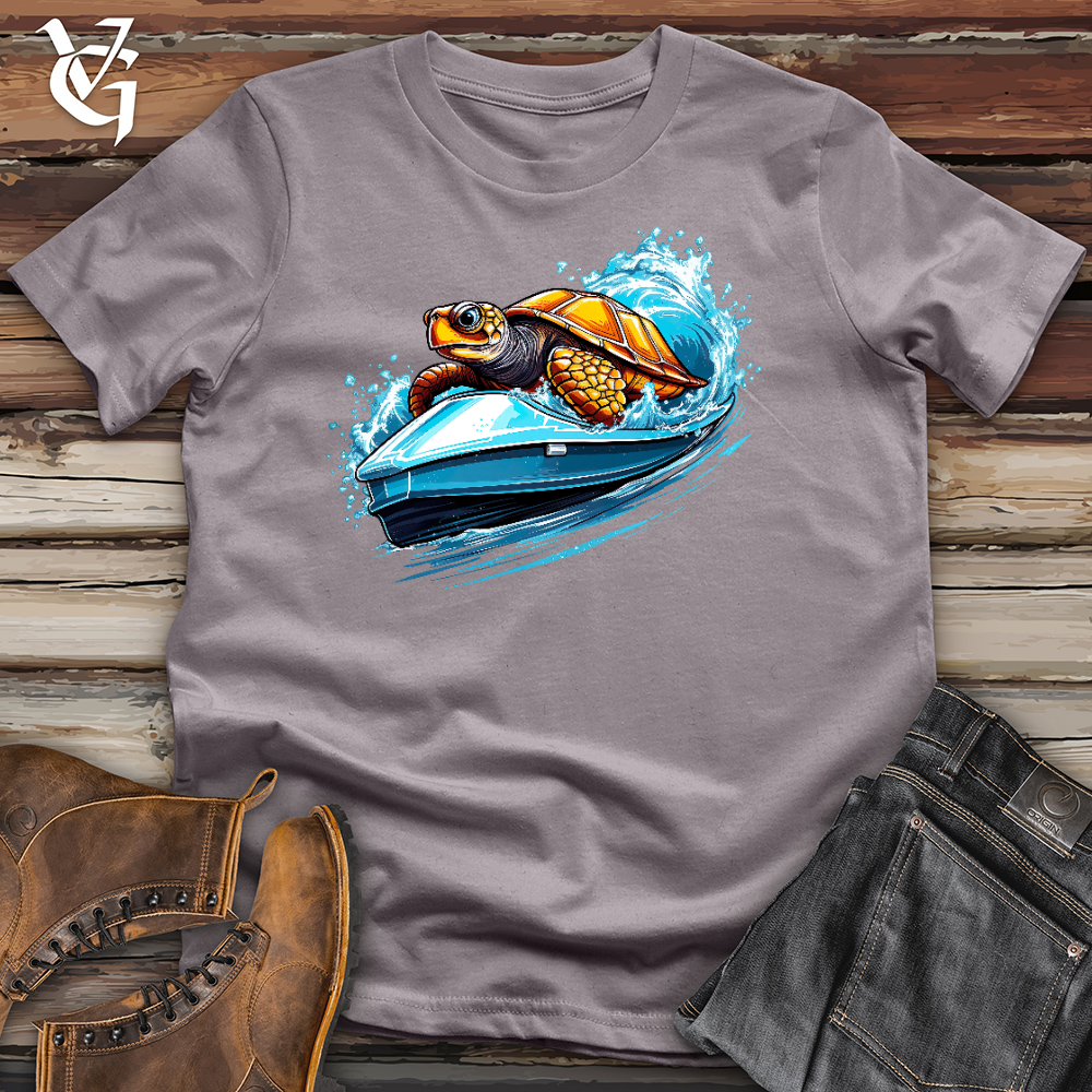 Viking Goods Turtle Racing Cotton Tee Storm / L