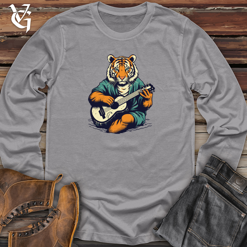 Viking Goods Ukulele Strum Tiger Long Sleeve Storm / L