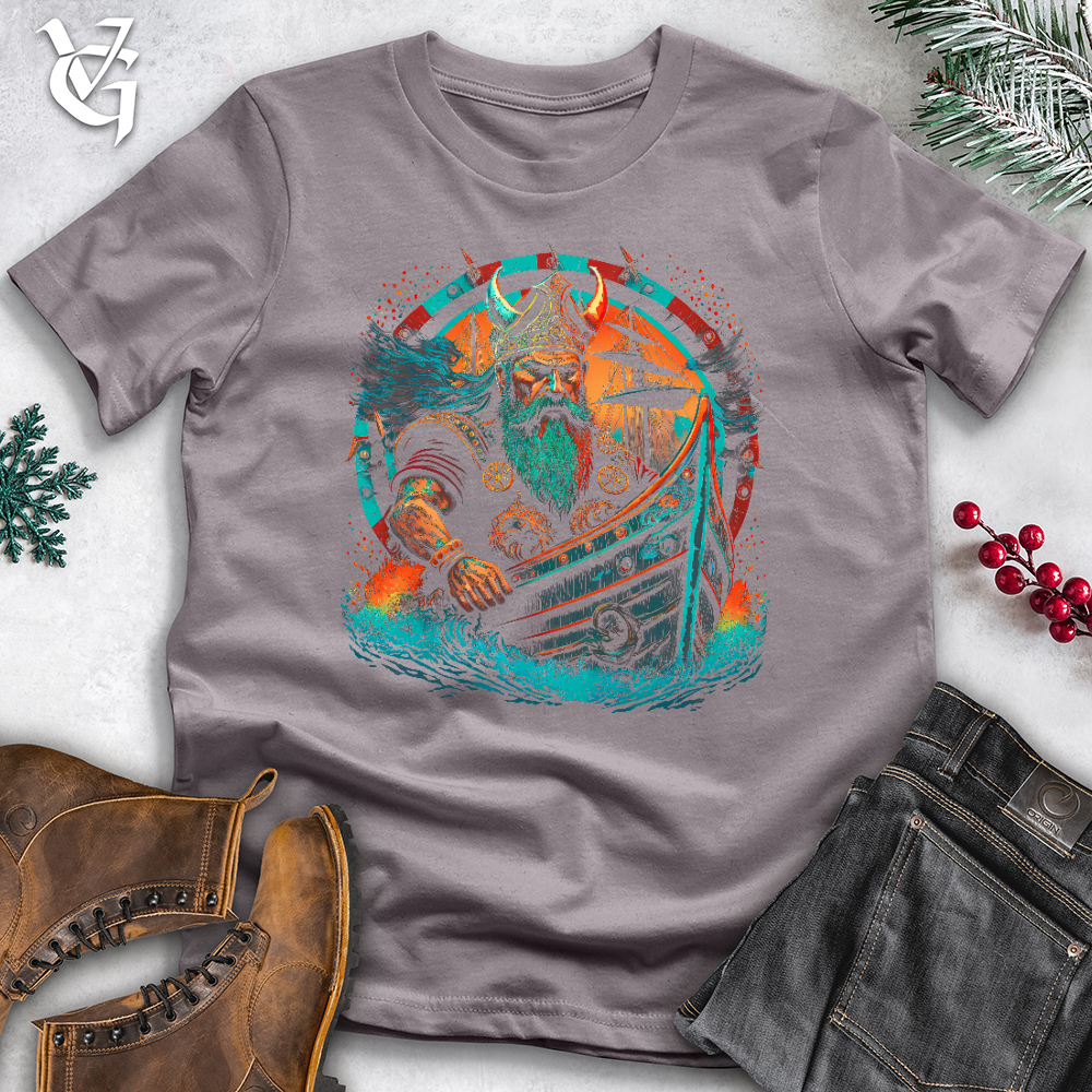 Viking Goods Viking Ship Cotton Tee Storm / L