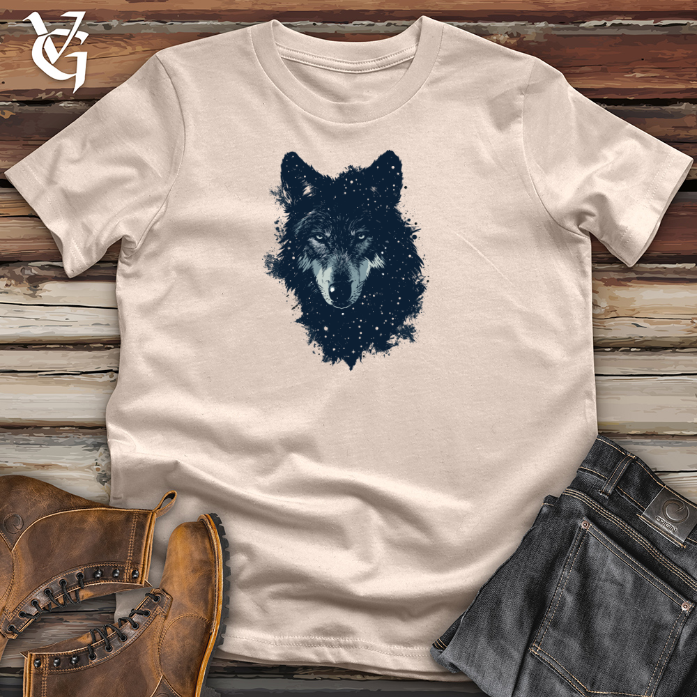 Viking Goods Cosmic Wolf Essence Cotton Tee Tan / L