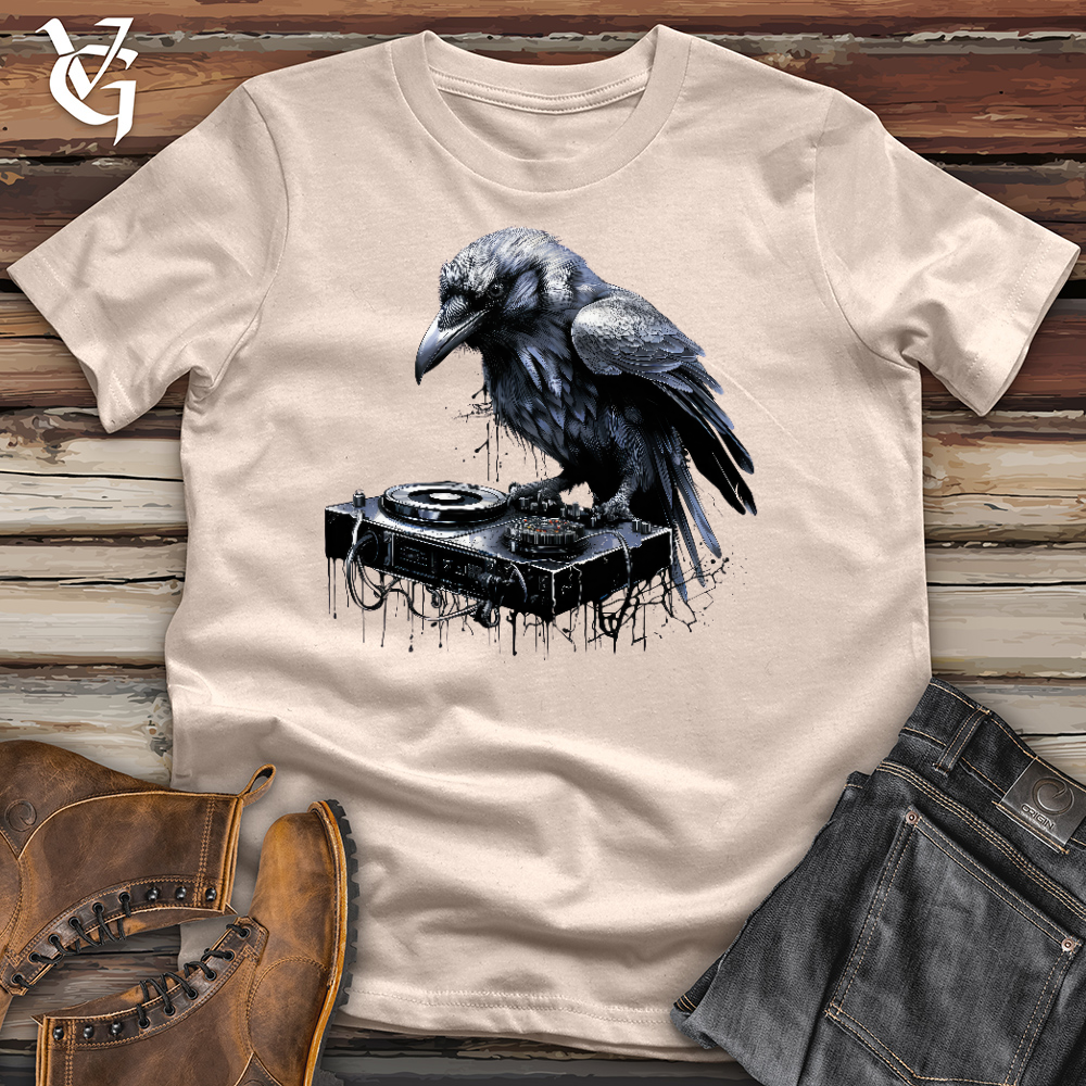 Viking Goods Dj Raven Cotton Tee Tan / L