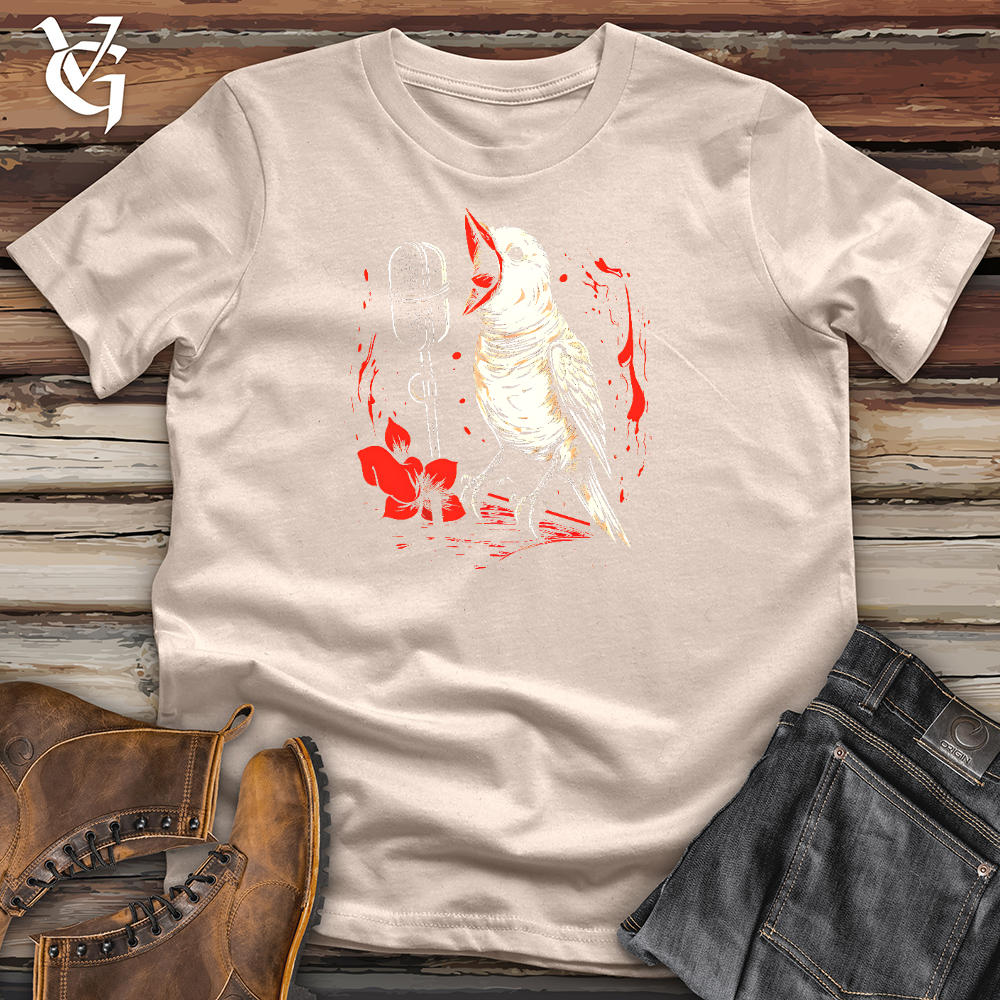 Viking Goods Featuring a Bird Cotton Tee Tan / L