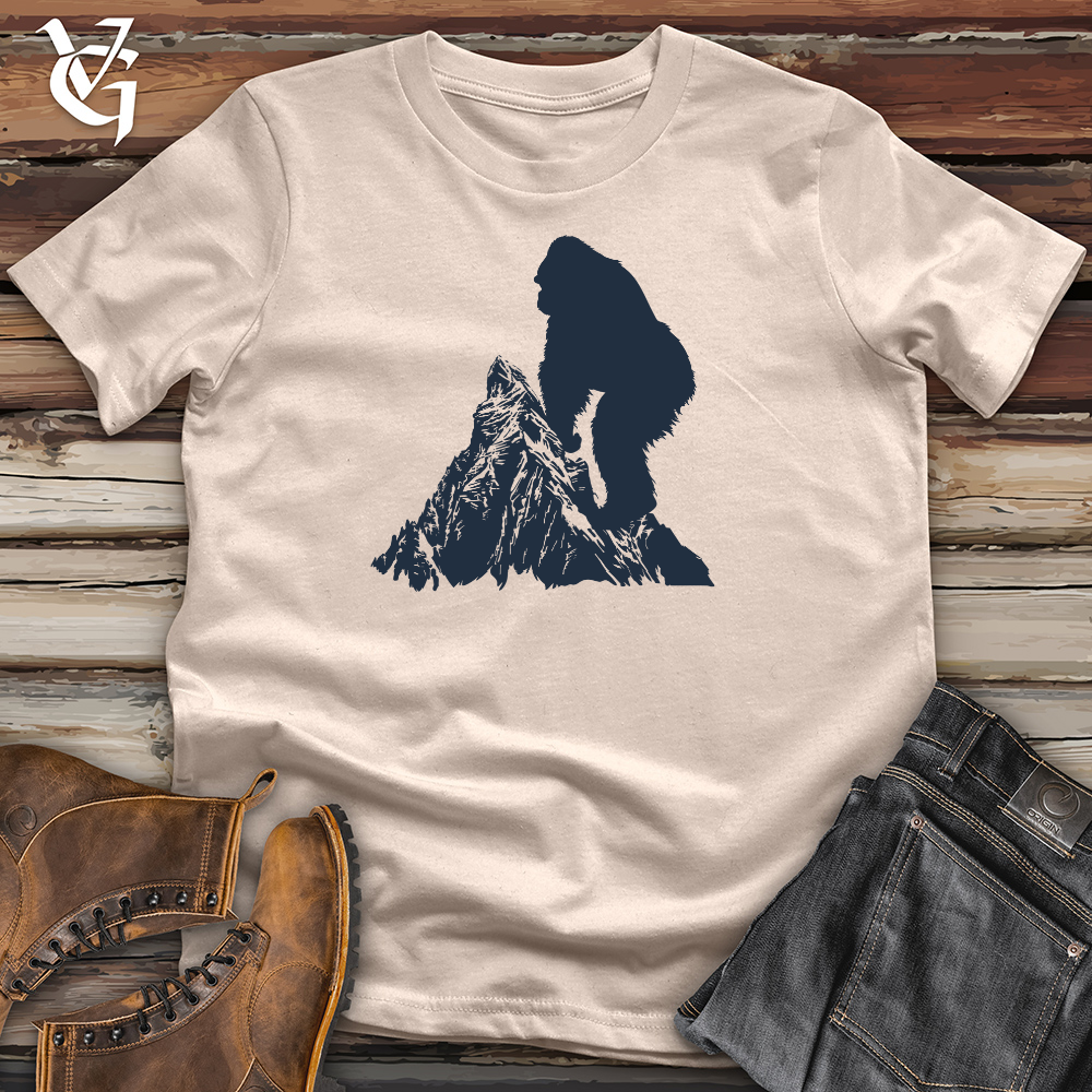 Viking Goods Gorilla Mountain Silhouette Cotton Tee Tan / L