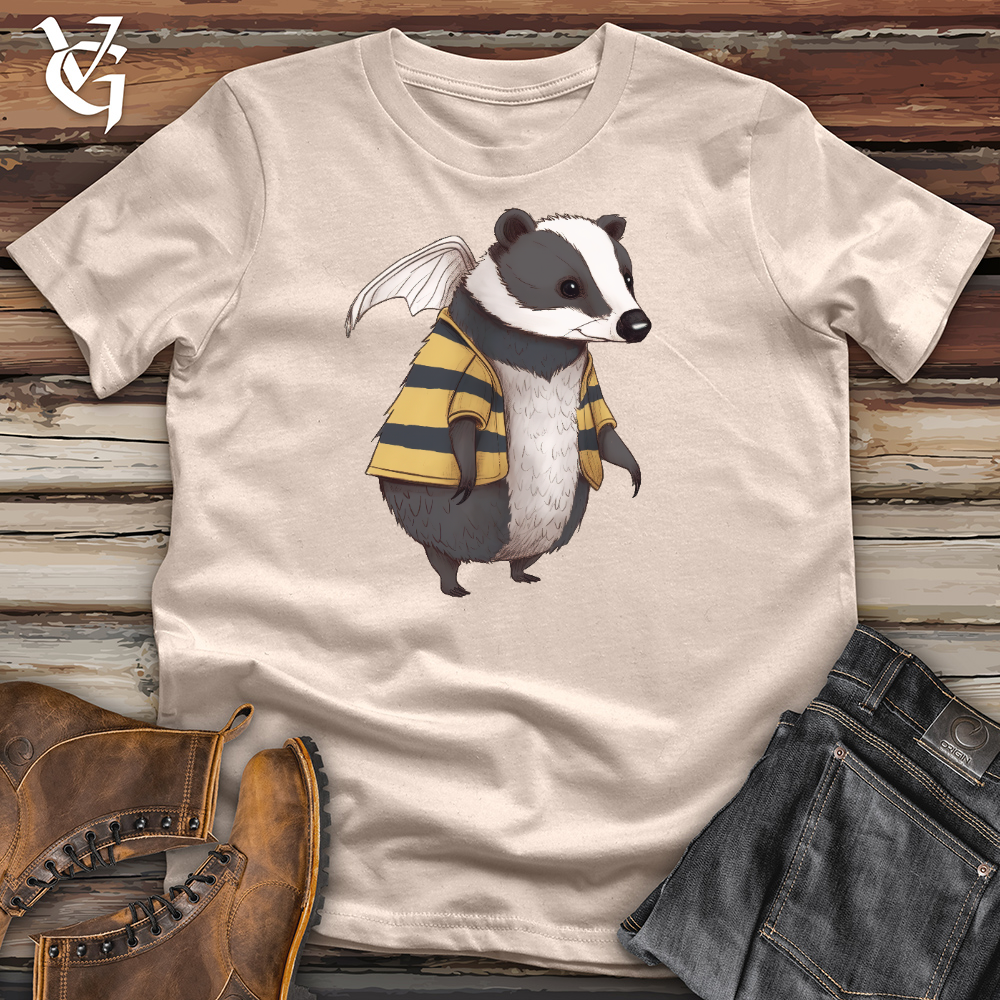 Viking Goods Honey Badger Bee Cotton Tee Tan / L
