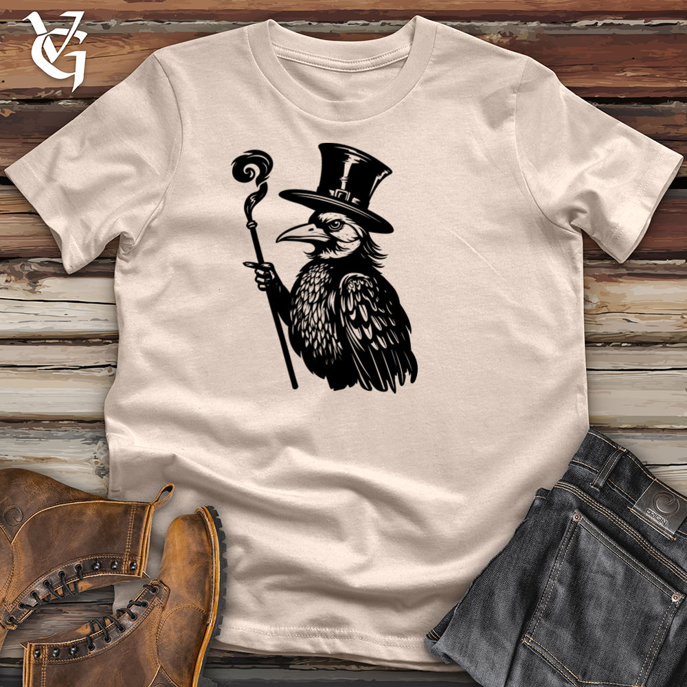 Viking Goods Mystical Raven Enchantment Cotton Tee Tan / L