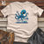 Viking Goods Octopus Lab Experiment Cotton Tee Tan / L