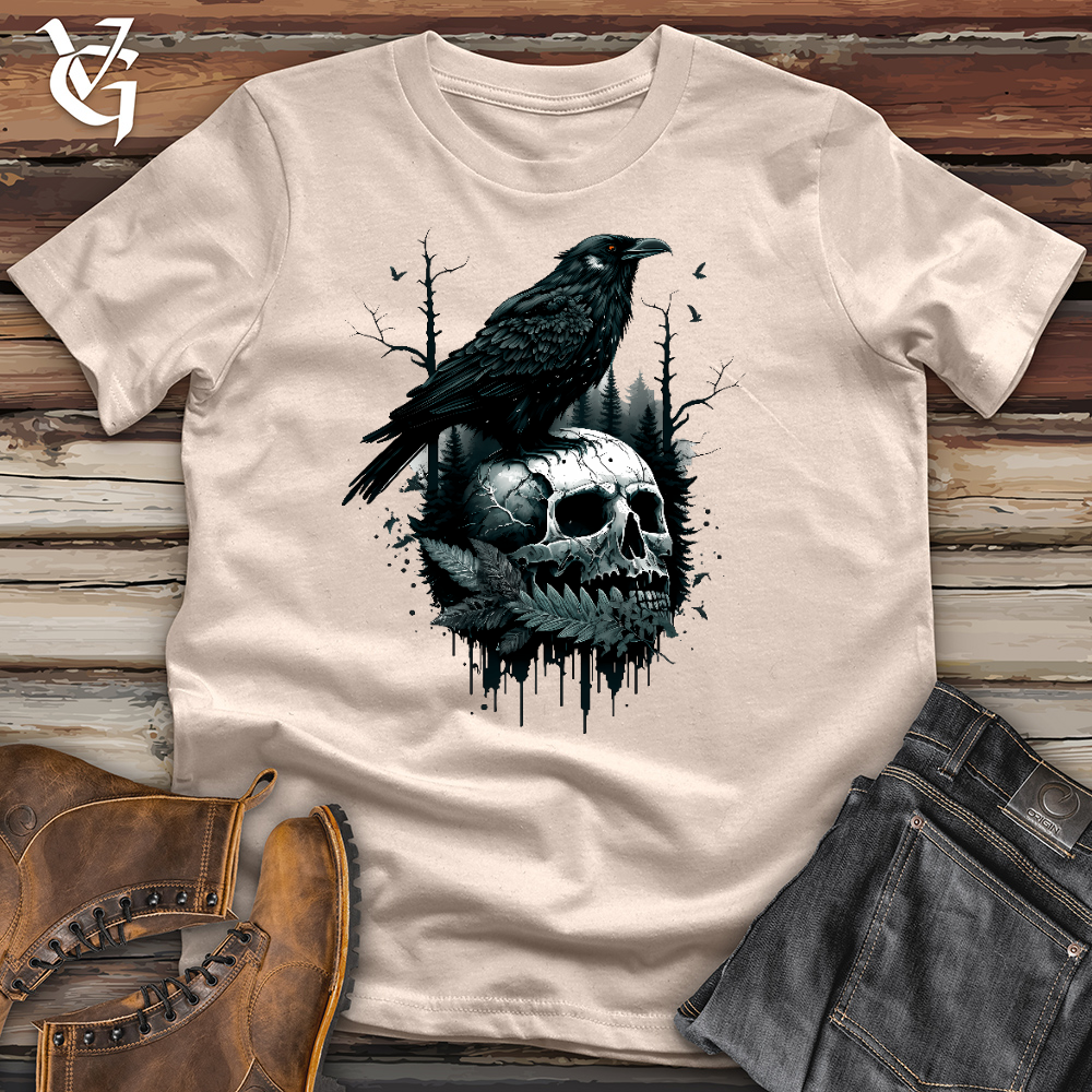 Viking Goods Raven Ringleader Cotton Tee Tan / L