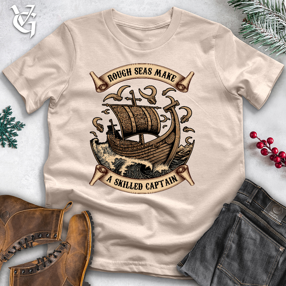 Viking Goods Rough Seas Cotton Tee Tan / L