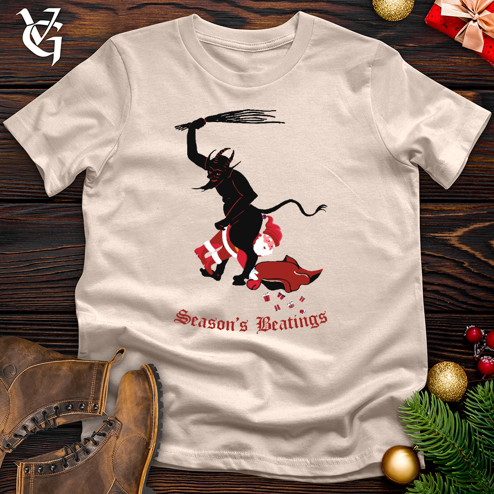 Viking Goods Seasons Beating Cotton Tee Tan / L