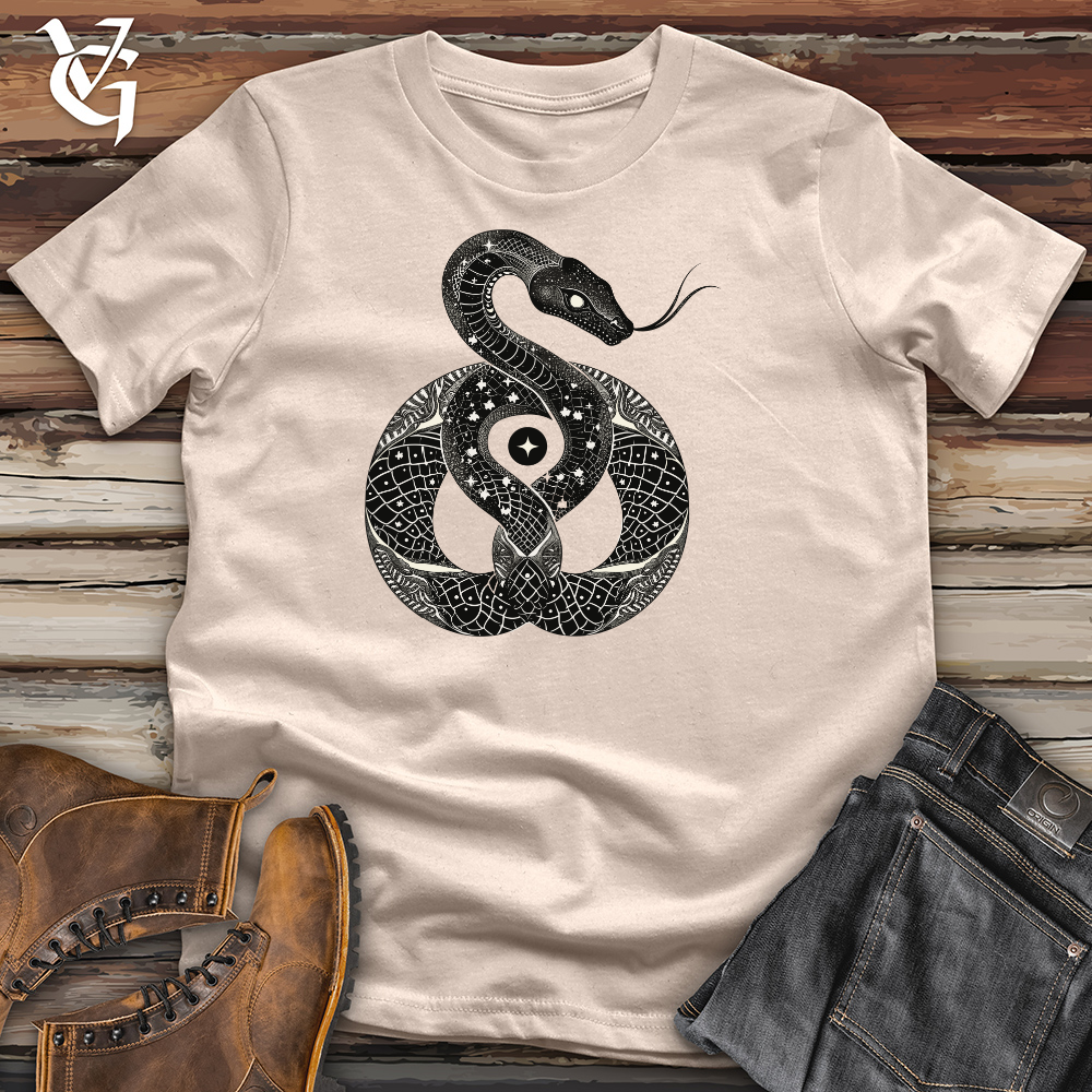 Viking Goods Serpent Infinite Mystique Cotton Tee Tan / L