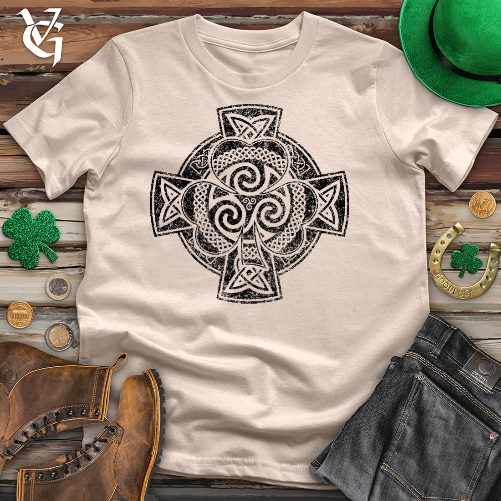 Viking Goods Shamrock Of Old Cotton Tee Tan / L