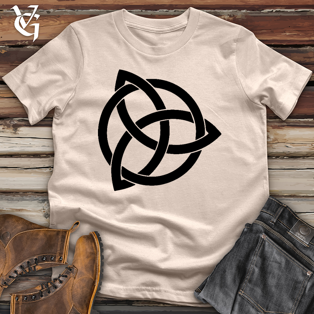Viking Goods The Celtic Spiral Cotton Tee Tan / L